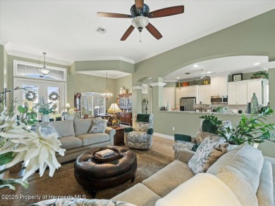 This Glen Lakes Estate Home features a BRAND-NEW ROOF completed on Glen Lakes Country Club in Florida - for sale on GolfHomes.com, golf home, golf lot