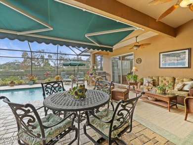 This Glen Lakes Estate Home features a BRAND-NEW ROOF completed on Glen Lakes Country Club in Florida - for sale on GolfHomes.com, golf home, golf lot