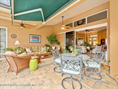 This Glen Lakes Estate Home features a BRAND-NEW ROOF completed on Glen Lakes Country Club in Florida - for sale on GolfHomes.com, golf home, golf lot