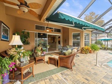 This Glen Lakes Estate Home features a BRAND-NEW ROOF completed on Glen Lakes Country Club in Florida - for sale on GolfHomes.com, golf home, golf lot