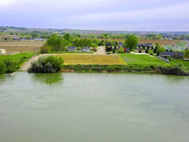 Beautiful building lot with Snake River frontage in Sandy Beach on River Bend Golf Course in Idaho - for sale on GolfHomes.com, golf home, golf lot