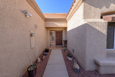 Enter The Gated Courtyard & Through The Front Security Door Into on Highland Falls Golf Club in Nevada - for sale on GolfHomes.com, golf home, golf lot