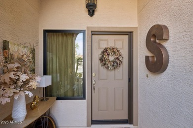 SPECTACULAR VIEWS! Immaculate Topaz model w/sparkling oasis pool on Tuscany Falls At Pebble Creek in Arizona - for sale on GolfHomes.com, golf home, golf lot