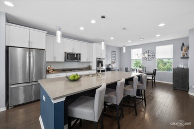 Welcome to this beautifully upgraded 3-bedroom, 3-story townhome on Seven Bridges Golf Club in Illinois - for sale on GolfHomes.com, golf home, golf lot