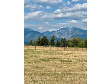 Excellent and rare Arrow Hill building lot that borders the golf on Hamilton Golf Club in Montana - for sale on GolfHomes.com, golf home, golf lot