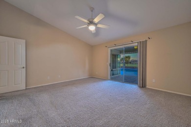 Live your best 55+ lifestyle in this secure, gated on Tuscany Falls At Pebble Creek in Arizona - for sale on GolfHomes.com, golf home, golf lot