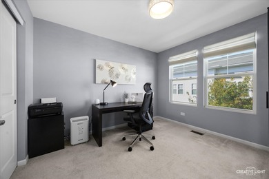 Welcome to this beautifully upgraded 3-bedroom, 3-story townhome on Seven Bridges Golf Club in Illinois - for sale on GolfHomes.com, golf home, golf lot