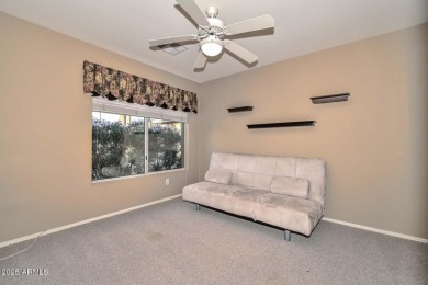 Live your best 55+ lifestyle in this secure, gated on Tuscany Falls At Pebble Creek in Arizona - for sale on GolfHomes.com, golf home, golf lot