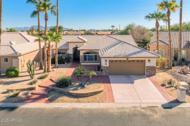 Live your best 55+ lifestyle in this secure, gated on Tuscany Falls At Pebble Creek in Arizona - for sale on GolfHomes.com, golf home, golf lot