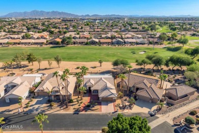 Live your best 55+ lifestyle in this secure, gated on Tuscany Falls At Pebble Creek in Arizona - for sale on GolfHomes.com, golf home, golf lot