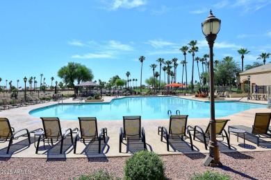 Live your best 55+ lifestyle in this secure, gated on Tuscany Falls At Pebble Creek in Arizona - for sale on GolfHomes.com, golf home, golf lot