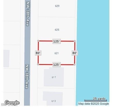 Nice and Cleared GULF ACCESS LOT with EASTERN Rear Exposure on Burnt Store Golf Club in Florida - for sale on GolfHomes.com, golf home, golf lot