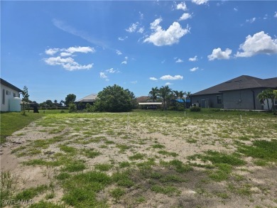 Nice and Cleared GULF ACCESS LOT with WESTERN Rear Exposure on Burnt Store Golf Club in Florida - for sale on GolfHomes.com, golf home, golf lot