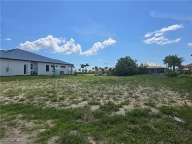Nice and Cleared GULF ACCESS LOT with WESTERN Rear Exposure on Burnt Store Golf Club in Florida - for sale on GolfHomes.com, golf home, golf lot