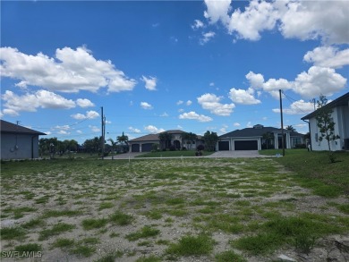 Nice and Cleared GULF ACCESS LOT with WESTERN Rear Exposure on Burnt Store Golf Club in Florida - for sale on GolfHomes.com, golf home, golf lot