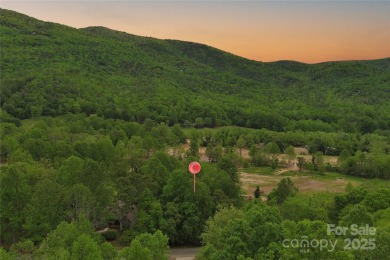 Very scenic 0.62-acre virtually flat lot in Linville Falls on Linville Falls Golf Club in North Carolina - for sale on GolfHomes.com, golf home, golf lot