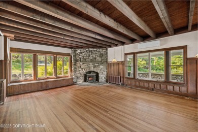 A rare architectural treasure, 'Cottage 300' is a 5-bedroom, 3 on Buck Hill Golf Club  in Pennsylvania - for sale on GolfHomes.com, golf home, golf lot