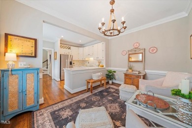 This exquisite brick townhome overlooks the 7th green of the on Lochmere Golf Club in North Carolina - for sale on GolfHomes.com, golf home, golf lot