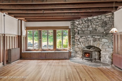 A rare architectural treasure, 'Cottage 300' is a 5-bedroom, 3 on Buck Hill Golf Club  in Pennsylvania - for sale on GolfHomes.com, golf home, golf lot