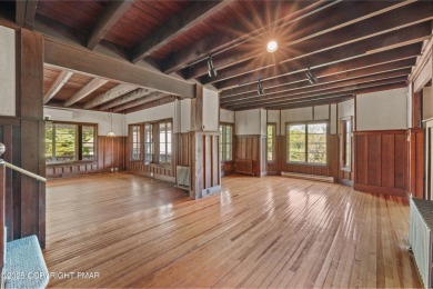 A rare architectural treasure, 'Cottage 300' is a 5-bedroom, 3 on Buck Hill Golf Club  in Pennsylvania - for sale on GolfHomes.com, golf home, golf lot