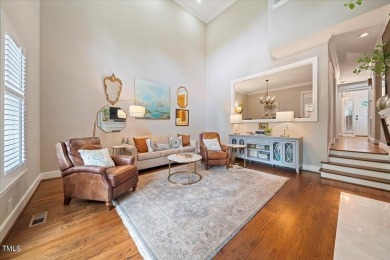 This exquisite brick townhome overlooks the 7th green of the on Lochmere Golf Club in North Carolina - for sale on GolfHomes.com, golf home, golf lot