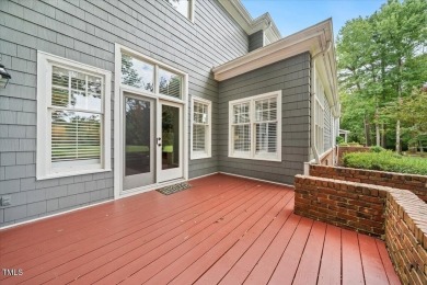 This exquisite brick townhome overlooks the 7th green of the on Lochmere Golf Club in North Carolina - for sale on GolfHomes.com, golf home, golf lot
