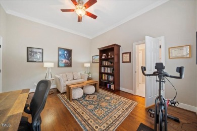 This exquisite brick townhome overlooks the 7th green of the on Lochmere Golf Club in North Carolina - for sale on GolfHomes.com, golf home, golf lot