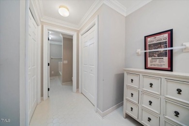 This exquisite brick townhome overlooks the 7th green of the on Lochmere Golf Club in North Carolina - for sale on GolfHomes.com, golf home, golf lot