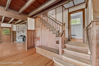 A rare architectural treasure, 'Cottage 300' is a 5-bedroom, 3 on Buck Hill Golf Club  in Pennsylvania - for sale on GolfHomes.com, golf home, golf lot