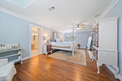 This exquisite brick townhome overlooks the 7th green of the on Lochmere Golf Club in North Carolina - for sale on GolfHomes.com, golf home, golf lot