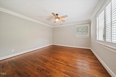 This exquisite brick townhome overlooks the 7th green of the on Lochmere Golf Club in North Carolina - for sale on GolfHomes.com, golf home, golf lot