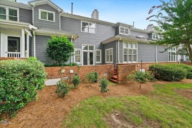 This exquisite brick townhome overlooks the 7th green of the on Lochmere Golf Club in North Carolina - for sale on GolfHomes.com, golf home, golf lot