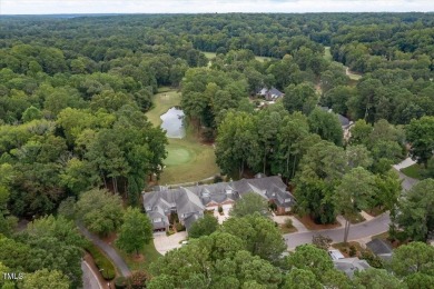 This exquisite brick townhome overlooks the 7th green of the on Lochmere Golf Club in North Carolina - for sale on GolfHomes.com, golf home, golf lot