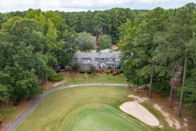 This exquisite brick townhome overlooks the 7th green of the on Lochmere Golf Club in North Carolina - for sale on GolfHomes.com, golf home, golf lot
