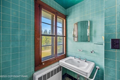A rare architectural treasure, 'Cottage 300' is a 5-bedroom, 3 on Buck Hill Golf Club  in Pennsylvania - for sale on GolfHomes.com, golf home, golf lot