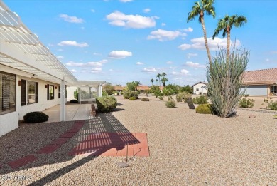 Discover Comfort & Style in this Expanded Wexford Model Home on Trail Ridge Golf Course in Arizona - for sale on GolfHomes.com, golf home, golf lot