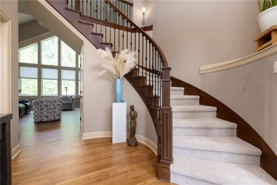 Welcome to this stunning 1.5-story home nestled on a quiet on Staley Farms Golf Club in Missouri - for sale on GolfHomes.com, golf home, golf lot