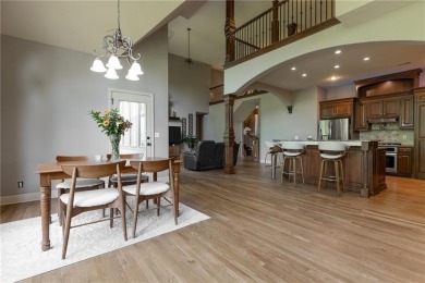 Welcome to this stunning 1.5-story home nestled on a quiet on Staley Farms Golf Club in Missouri - for sale on GolfHomes.com, golf home, golf lot