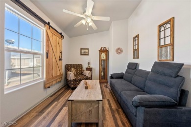 Discover this beautifully maintained manufactured home in the on Desert Greens Golf Course in Nevada - for sale on GolfHomes.com, golf home, golf lot