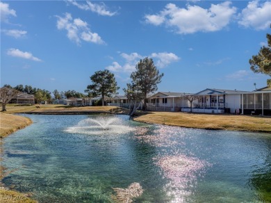 Discover this beautifully maintained manufactured home in the on Desert Greens Golf Course in Nevada - for sale on GolfHomes.com, golf home, golf lot