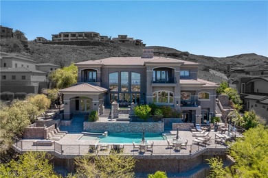 Magnificent custom home in guard/gated MacDonald Highlands with on Dragon Ridge Country Club in Nevada - for sale on GolfHomes.com, golf home, golf lot