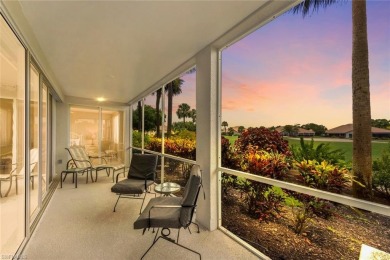 Experience resort-style living in this stunning 2-bedroom on Estero Country Club in Florida - for sale on GolfHomes.com, golf home, golf lot