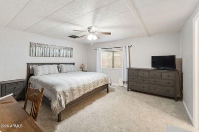 Beautifully updated 2BR, 2BA home on a rare large double corner on Sun Lakes Country Club in Arizona - for sale on GolfHomes.com, golf home, golf lot