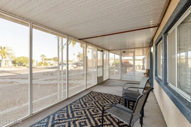 Beautifully updated 2BR, 2BA home on a rare large double corner on Sun Lakes Country Club in Arizona - for sale on GolfHomes.com, golf home, golf lot