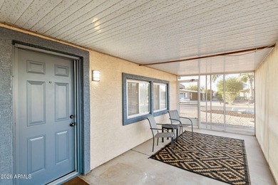 Beautifully updated 2BR, 2BA home on a rare large double corner on Sun Lakes Country Club in Arizona - for sale on GolfHomes.com, golf home, golf lot