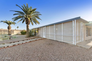 Beautifully updated 2BR, 2BA home on a rare large double corner on Sun Lakes Country Club in Arizona - for sale on GolfHomes.com, golf home, golf lot