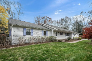 Spacious custom-built, oversized ranch with water views of Lake on Hyannis Golf Club in Massachusetts - for sale on GolfHomes.com, golf home, golf lot