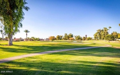 Beautifully updated 2BR, 2BA home on a rare large double corner on Sun Lakes Country Club in Arizona - for sale on GolfHomes.com, golf home, golf lot