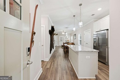 Recently built in 2024, this like new home is close to the North on The Highlands Course at Lake Arrowhead in Georgia - for sale on GolfHomes.com, golf home, golf lot