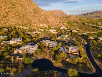 Nestled in a quiet cul-de-sac with sweeping mountain views from on Desert Highlands Golf Club in Arizona - for sale on GolfHomes.com, golf home, golf lot